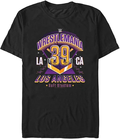 Mad Engine WWE Men's WM39 Los Angeles Short Sleeve T-shirt