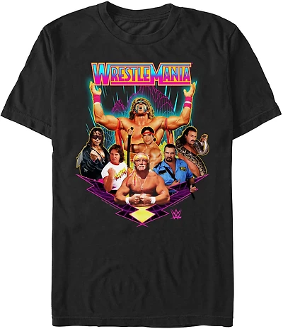 Mad Engine WWE Men's The Title Short Sleeve T-shirt