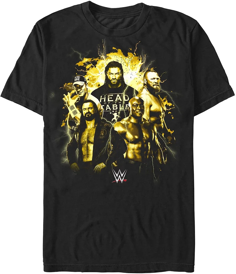 Mad Engine WWE Men's Golden Boys Short Sleeve T-shirt