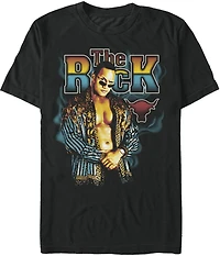 Mad Engine WWE Men's Rock Hard Short Sleeve T-shirt