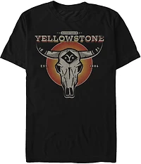Mad Engine Yellowstone Men's Evergreen Dark Short Sleeve T-shirt