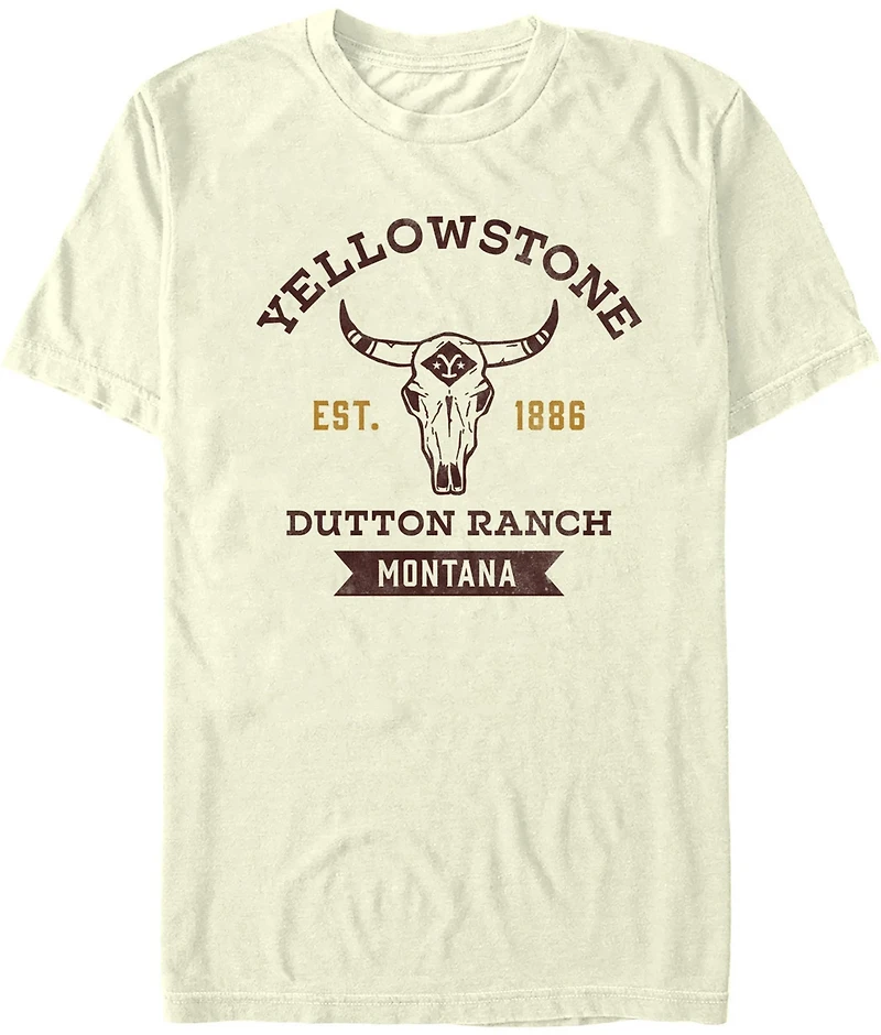 Mad Engine Yellowstone Men's Team Dutton Short Sleeve T-shirt