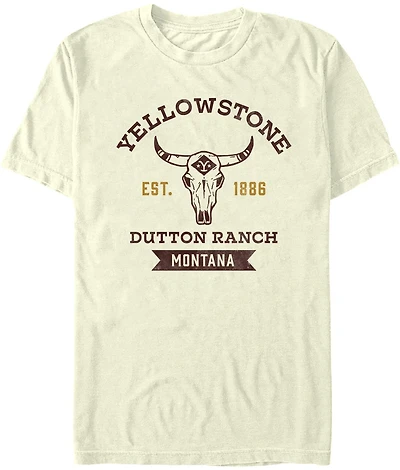 Mad Engine Yellowstone Men's Team Dutton Short Sleeve T-shirt