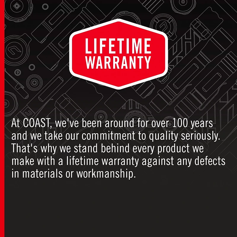 Coast GX20 Waterproof 1000 Lumen Flashlight