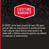 Coast GX20 Waterproof 1000 Lumen Flashlight