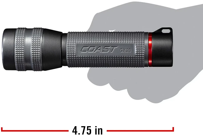 Coast GX20 Waterproof 1000 Lumen Flashlight