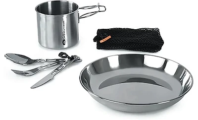 GSI Outdoors Glacier Stainless 1 Person Set