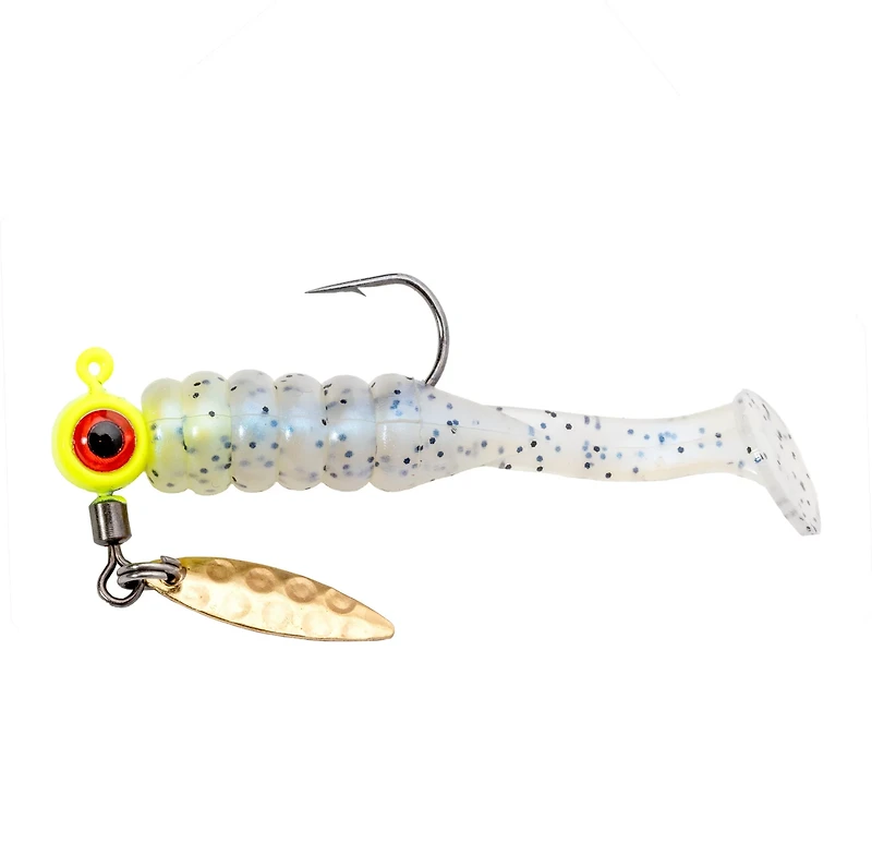 Strike King Mr. Crappie Sausage Head Spins Pre-Rigged Slabalicious 1/8 Bait