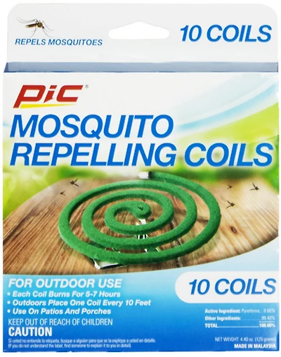 PIC Mosquito Repellent Coils - 10 Pack