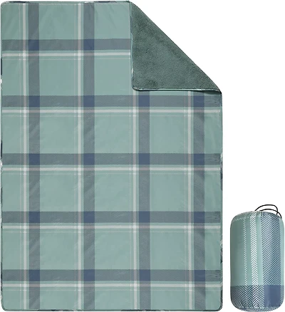 Coleman Indoor-Outdoor 50 x 70 Nylon Sherpa Throw Blanket