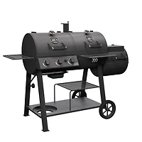 Oklahoma Joe's Canyon Combo Gas Charcoal Grill and Smoker