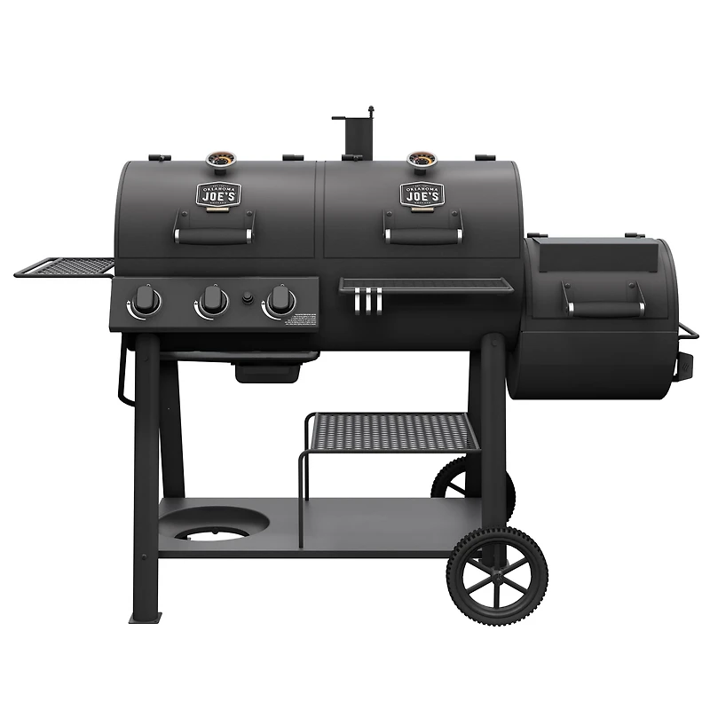 Oklahoma Joe's Canyon Combo Gas Charcoal Grill and Smoker
