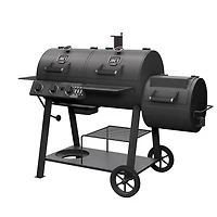 Oklahoma Joe's Canyon Combo Gas Charcoal Grill and Smoker