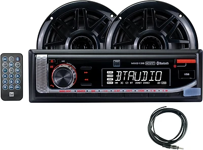 Dual Digital Receiver Package One Pair 6.5 Speakers