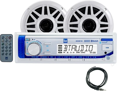Dual Digital Receiver Package One Pair 6.5 in Speakers