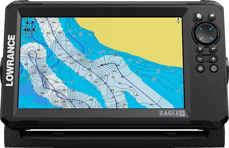 Lowrance Eagle Tripleshot 9 Fish Finder and Chartplotter