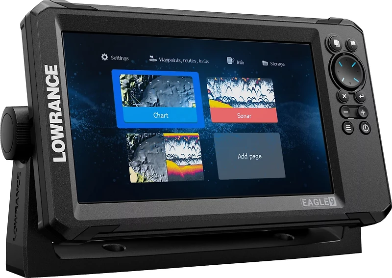 Lowrance Eagle Tripleshot 9 Fish Finder and Chartplotter