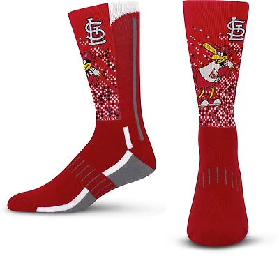 For Bare Feet St Louis Cardinals Crew Socks