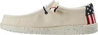 HEYDUDE Men's Wally Americana Wide Slip-On Shoes
