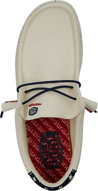 HEYDUDE Men's Wally Americana Wide Slip-On Shoes