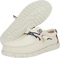 HEYDUDE Men's Wally Americana Wide Slip-On Shoes