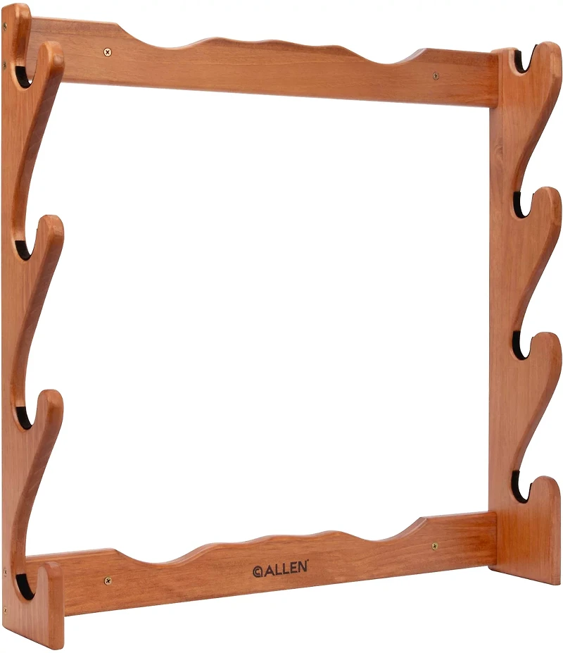 Allen Company 4-Gun Wooden Firearm Rack
