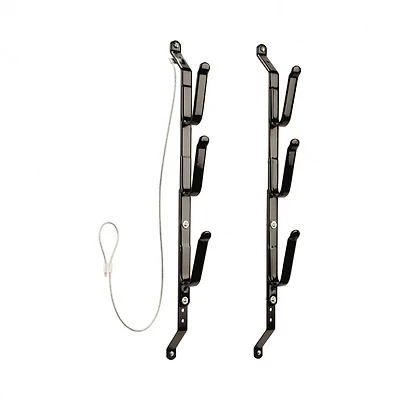 Allen Company Steel Locking Truck Window 3-Gun Rack