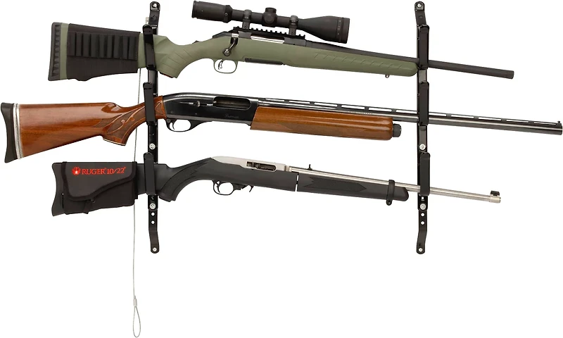 Allen Company Steel Locking Truck Window 3-Gun Rack