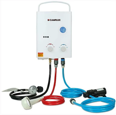 CampLux Outdoor Portable Propane Off-Grid 1.32 GPM Tankless Water Heater