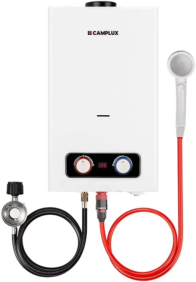 CampLux Pro Gas Outdoor 2.64 GPM Portable Tankless Water Heater