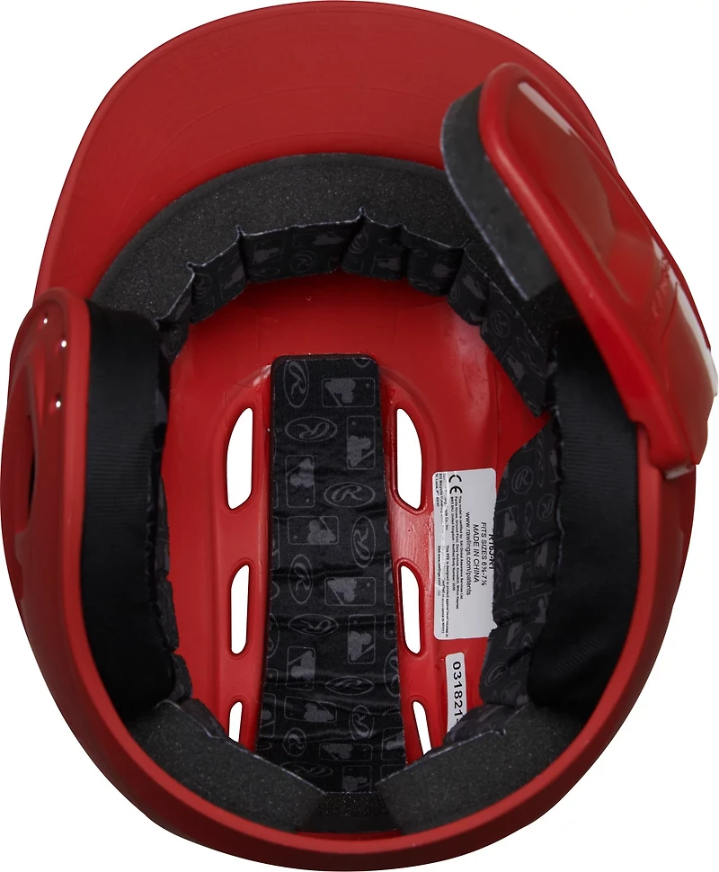 Rawlings Senior R16 Batting Helmet with Reversible EXT Face Guard