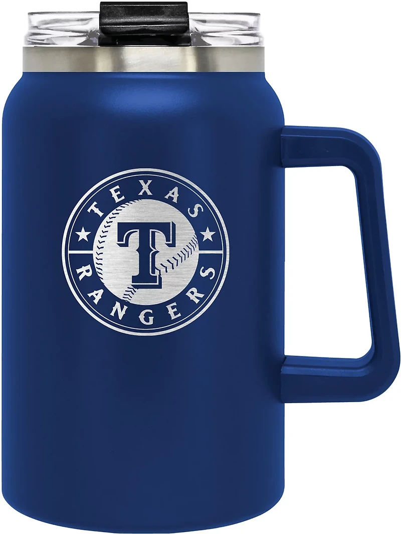 Great American Products MLB Texas Rangers 50 oz Coach Travel Mug