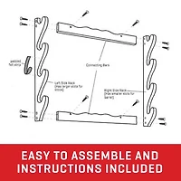 Allen Company 4-Gun Wooden Firearm Rack