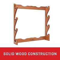 Allen Company 4-Gun Wooden Firearm Rack