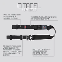 Allen Company Tac-Six Citadel Double Point Firearm Sling with Ladder Buckles