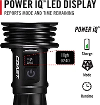 Coast XP40R Rechargeable 8,000 Lumen Flashlight