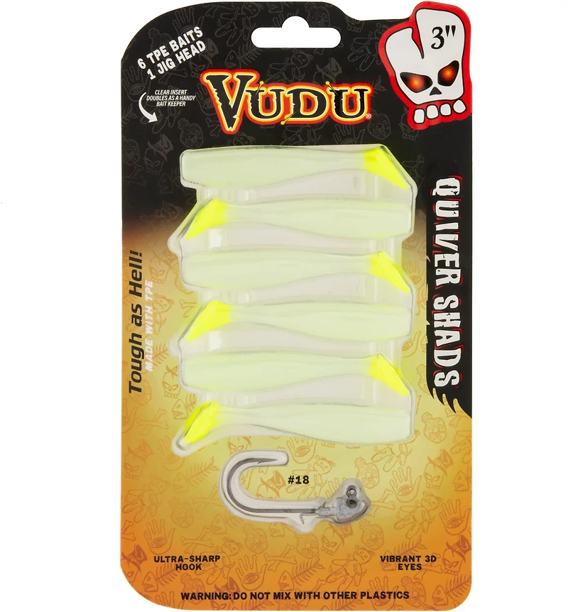 Vudu Quiver Shad 6-Pack