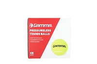 Gamma 2024 Pressureless Tennis Balls 48-Pack