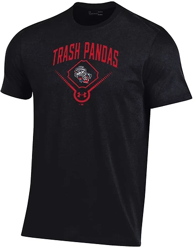 Under Armour Men's Trash Pandas Bases Loaded Short Sleeve T-shirt