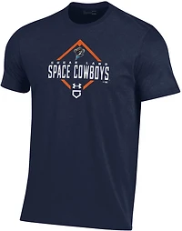 Under Armour Men's Space Cowboys Ground Ball Short Sleeve T-shirt
