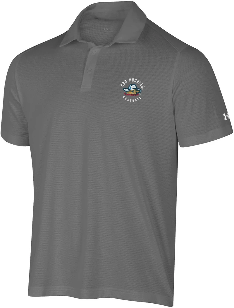 Under Armour Men's Amarillo Sod Poodles Lead Runner Tech Polo