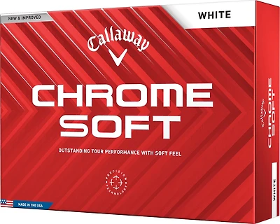 Callaway 2024 Chrome Soft Golf Balls 12-Pack