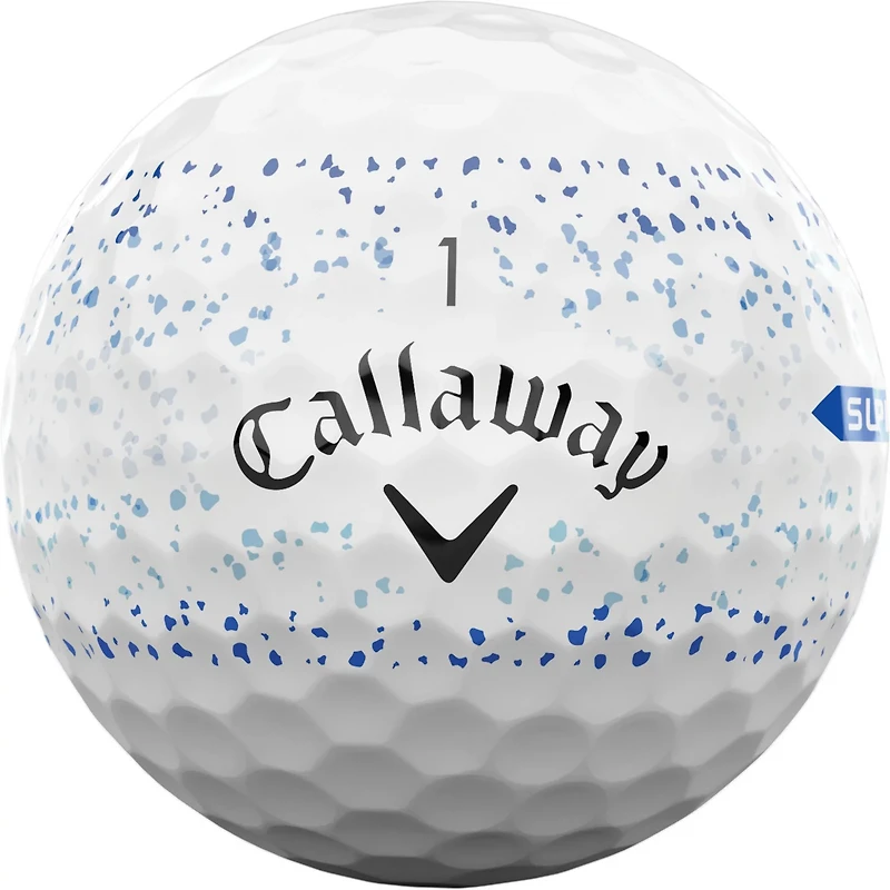 Callaway 2024 SuperSoft Splatter Golf Balls 12-Pack