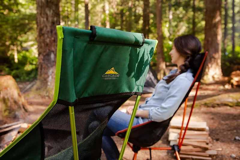 Cascade Mountain Tech High Back Camp Chair