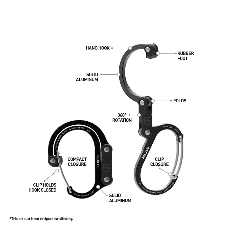 Gear Aid Heroclip Medium Gear Clip