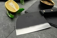 WatchFire Serbian 6.75 in Cleaver Knife with Sheath