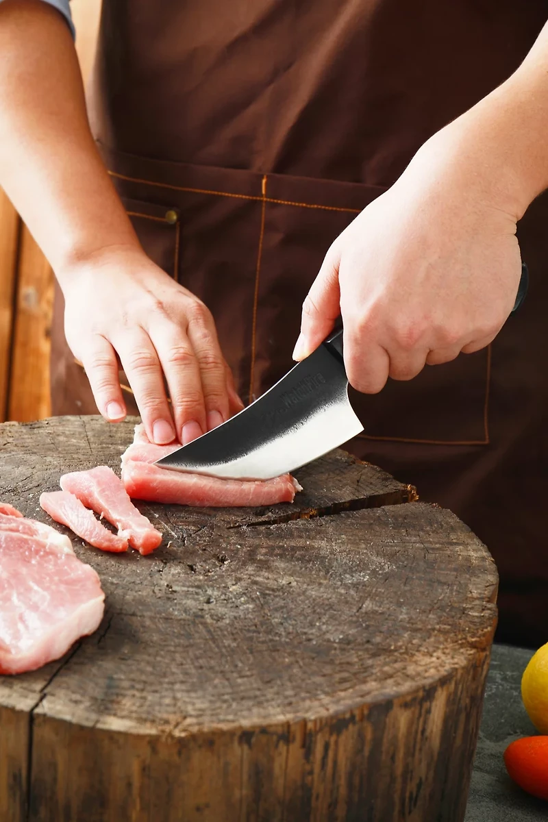 WatchFire Bosna 4.75 in Butcher Knife with Sheath