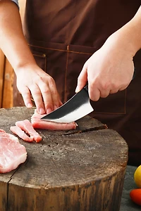 WatchFire Bosna 4.75 in Butcher Knife with Sheath