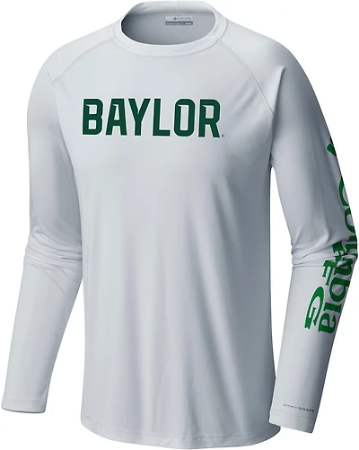 Columbia Sportswear Men's Baylor University Terminal Tackle Long Sleeve T-shirt