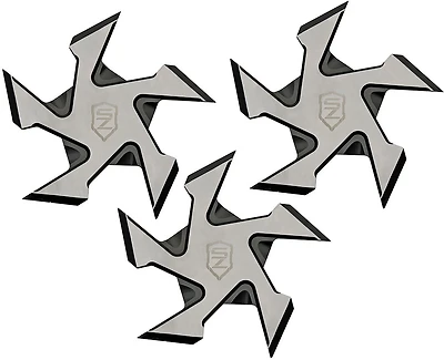 Sierra Zulu 4 in Buzzsaw Throwing Stars 3-Pack